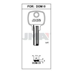Llave en bruto JMA DOM-33 – vista agrupada