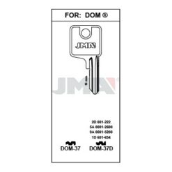 Llave en bruto JMA DOM-37D – vista agrupada