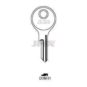 Llave en bruto JMA DOM-51