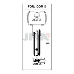 Llave en bruto JMA DOM-B6 – vista agrupada