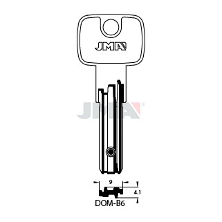 Llave en bruto JMA DOM-B6
