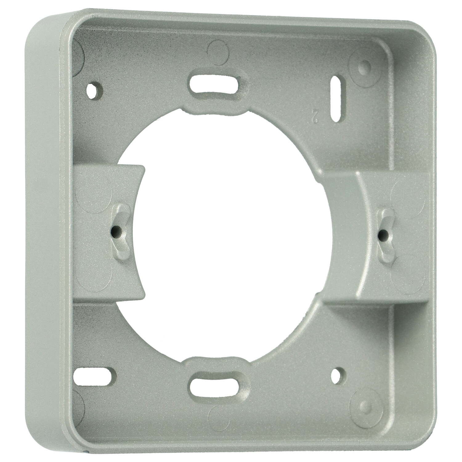 DOM Tapkey AccessManager | Marco de superficie | Modelo nuevo | Plata