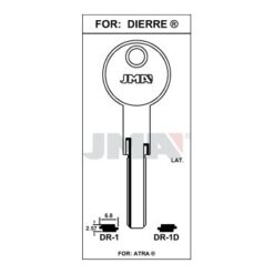 Llave en bruto JMA DR-1 – vista agrupada
