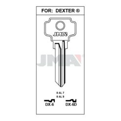 Llave en bruto JMA DX-6D – vista agrupada