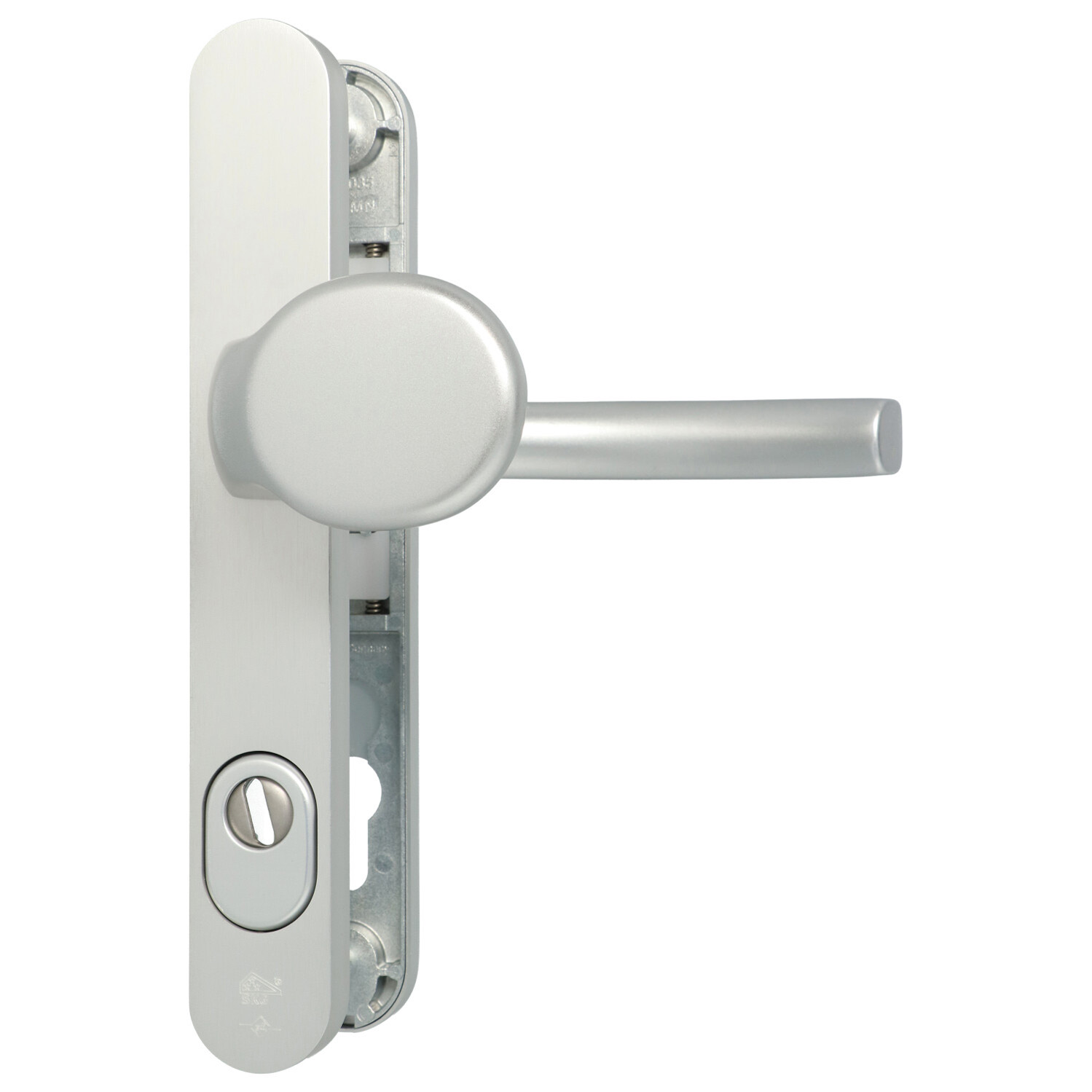 Dieckmann Kronos D2000 herraje de seguridad | Estrecho | Plateado o negro - Imagen 3