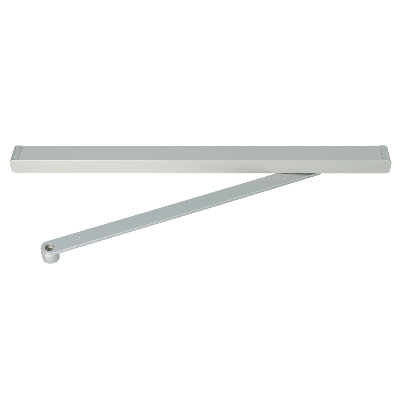 Dorma G-EMF XEA | Guía deslizante con retención electromecánica | 140° | Plata