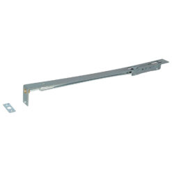 Dulimex KSB-40023BV | Pasador basculante | Modelo abierto | 400x23 mm | Plata