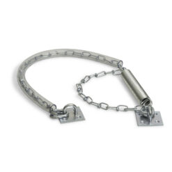 Dulimex DV 804B | Cadena de retención con muelle | Acero | Peso de hoja máx. 40 kg