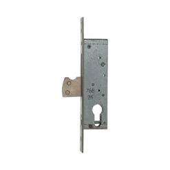 Dyla 75B | Cerradura auxiliar para bombín | Cerrojo basculante | Frente inox
