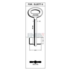 Llave en bruto JMA ELZ-7G – vista agrupada