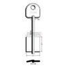 Llave en bruto JMA EST-2G