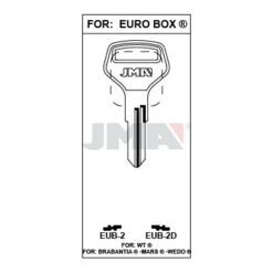 Llave en bruto JMA EUB-2D – vista agrupada