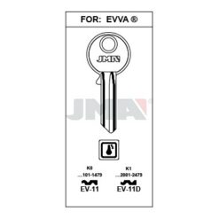 Llave en bruto JMA EV-11 – vista agrupada
