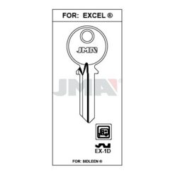Llave en bruto JMA EX-1D – vista agrupada