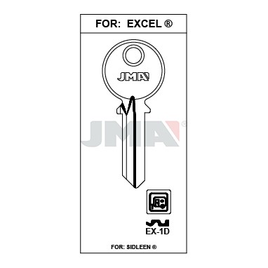 Llave en bruto JMA EX-1D – vista agrupada