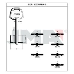 Llave en bruto JMA EZ-2G – vista agrupada