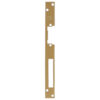 EffEff -------01001-01 | Cerradero para abrepuertas eléctrico | Dorado 250 x 25 mm