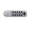 Euro-Locks Zenith 3780 | Cerradura electrónica de código | Horizontal derecha | Plata