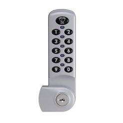 Euro-Locks Zenith 3780 | Cerradura electrónica de código | Vertical | Plata - 2