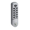 Euro-Locks Zenith 3780 | Cerradura electrónica de código | Vertical | Plata