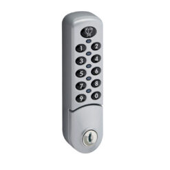 Euro-Locks Zenith 3780 | Cerradura electrónica de código | Vertical | Plata