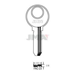 Llave en bruto JMA FAC-23