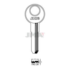 Llave en bruto JMA FAC-24