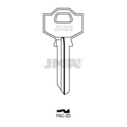 Llave en bruto JMA FAC-3D