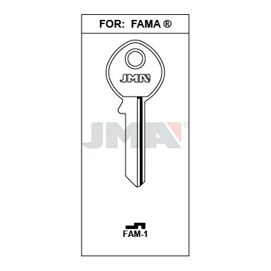 Llave en bruto JMA FAM-1 – vista agrupada