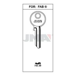 Llave en bruto JMA FB-39 – vista agrupada