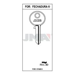 Llave en bruto JMA FEC-3D – vista agrupada