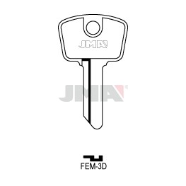 Llave en bruto JMA FEM-3D