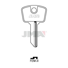 Llave en bruto JMA FEM-3I