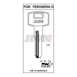 Llave en bruto JMA FER-2D – vista agrupada