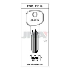 Llave en bruto JMA FF-13 – vista agrupada