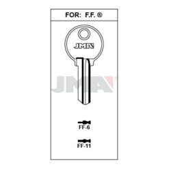 Llave en bruto JMA FF-6 – vista agrupada