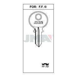 Llave en bruto JMA FF-7D – vista agrupada