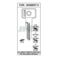Llave en bruto JMA FI-2D – vista agrupada
