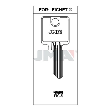 Llave en bruto JMA FIC-5 – vista agrupada