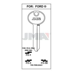 Llave en bruto JMA FO-1 – vista agrupada