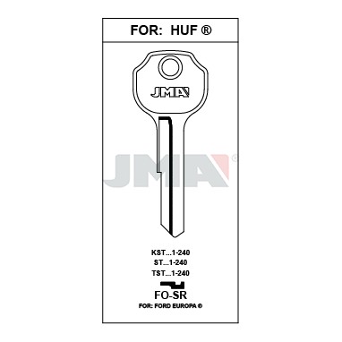 Llave en bruto JMA FO-SR – vista agrupada