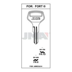 Llave en bruto JMA FR-8 – vista agrupada