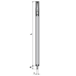 Fapim Titan 3716 | Pasador con palanca | 450 mm - 4
