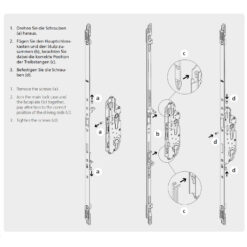Fuhr 855R | Caja principal para renovación | Cierres multipunto Fuhr