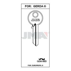 Llave en bruto JMA GDA-60D – vista agrupada