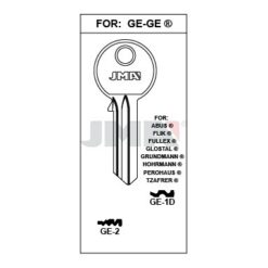 Llave en bruto JMA GE-2 – vista agrupada