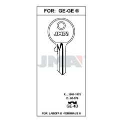 Llave en bruto JMA GE-4D – vista agrupada