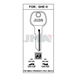 Llave en bruto JMA GH-HX – vista agrupada