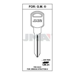 Llave en bruto JMA GM-25 – vista agrupada