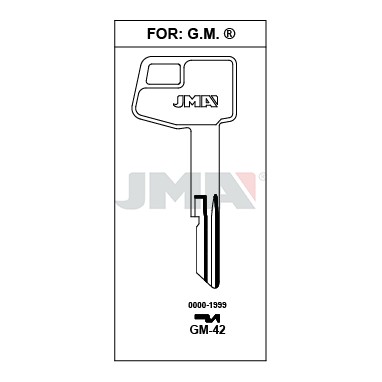 Llave en bruto JMA GM-42 – vista agrupada